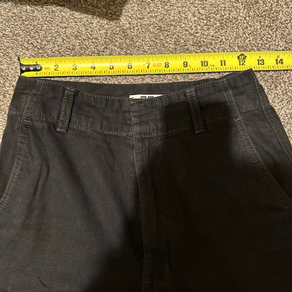 UNIQLO Unisex Relaxed Lightweight Jeans Size 23X32 In Black - Picture 5 of 12